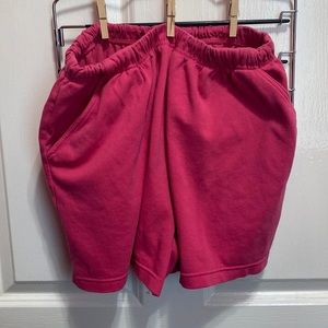 Shorts size L/G 14/16 pink bobbie brooks
